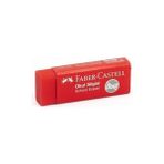 Faber-Castell Faber Castell Büyük Boy Kırmızı Silgi 2 Adet