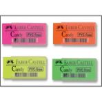 Faber-Castell Faber Castell Candy Silgi Kılıflı - 6 Adet