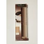 Faber-Castell Faber Castell Coffee 4 Lü Kurşun Kalem