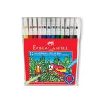 Faber Castell Faber-castell Comfortbıo Fırça Uçlu Keçeli Kalem 12’li