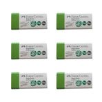 Faber-Castell Faber Castell Doğa Dostu Küçük Silgi Dust Free PVC Free 6 lı 187354