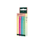 FABER-CASTELL Faber-Castell Fosforlu Kalem 38 Pastel 4x 2022