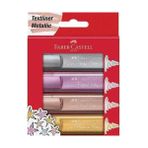 Faber-Castell Faber Castell Fosforlu Kalem 46 Metalik 4'lü Karton