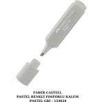 Faber-Castell Faber Castell Fosforlu Kalem 46 Pastel Renkler - Pastel Gri