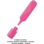 Faber-Castell Faber Castell Fosforlu Kalem 46 Pastel Renkler - Pastel Pembe