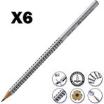 Faber-Castell Faber Castell Grip 2001 2b Kurşun Kalem 6lı Set