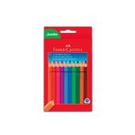 Faber Castell Faber-castell Karton Kutu Jumbo Üçgen Kuru Boya Kalemi 12 Renk Tam Boy