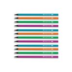 Faber Castell Faber-castell Kurşun Kalem Siyah Lata Neon Yuvarlak B (12 Li Paket)