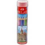 Faber-Castell Faber Castell Kuru Boya 12 Li Teneke Tüpte - 2 Adet - Çok Renkli