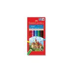 Faber Castell Faber-Castell Kuru Boya Kalemi Red Line Karton Kutu Tam Boy 12 Li 5171 116312