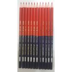 Faber-Castell Faber Castell Mavi Kırmızı Kurşun Kalem 12 Li