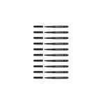 Faber Castell Faber-Castell Multimark Asetat Kalemi Permanent M Seri Siyah 1525 99 (10 Lu Kutu)