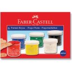 Faber-Castell Faber Castell Parmak Boyası 25ml x 6 Renk