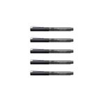 Faber Castell Faber-castell Roller Kalem 0.5 Mm Iğne Uçlu Siyah 5405 5 Adet