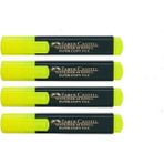 Faber-Castell Faber Castell Sarı Renk 4 Adet Fosforlu Kalem