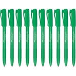 Faber-Castell Faber Cx Colour Renkli Tükenmez Kalem Yeşil 10'lu