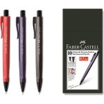 Faber-Castell Faber Econ 0.7 Uçlu Kalem Koyu Renkli 10'lu