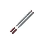 Faber Castell Faber Grip Finepen 0.4 Mm Keçe Kalem Siyah (5020151699) 2 Li Paket