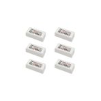 Faber Castell Fc 7086/6 Beyaz Silgi 6lı