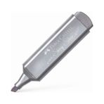 Faber-Castell Fosforlu Kalem 46 Metalik Gri - Gümüş