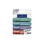 Faber Castell Fosforlu Kalem Metalik Renk 4 Lü Pk 154624