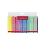 Faber-Castell Fosforlu Kalem, Pastel Tonlar 4 , 8'Li