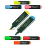 FABER-CASTELL Fosforlu Kalem Sarı Mavi İşaret Kalem 1548 Texliner Tüm Renkler 2 Adet