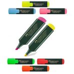 FABER-CASTELL Fosforlu Kalem Sarı Pembe İşaret Kalem 1548 Texliner Tüm Renkler 2 Adet