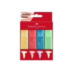 FABER-CASTELL FOSFORLU KALEM SETİ 46 PASTEL 4 RENK (254625)