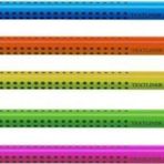 Faber-Castell Fosforlu Kalem Yeşil Kalem Tipi Ahşap Gövde Yeşil (12 Li Paket)