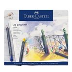Faber Castell Goldfaber Aqua 24 Renk Kuru Boya Kalemi Seti