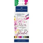 faber-castell goldfaber aqua çift uç markör kalem 6 renk kaligrafi 5188164524000 - Yok
