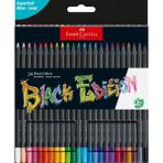 Faber-Castell Graphite Aquarelle Kurşun Kalem Seti, 5’li, Hb-2b-4b-6b-8b, Metal Kutulu, Siyah Nature - Renkli