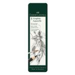 Faber Castell Graphite Aquarelle Kurşun Kalem Seti 5’li Metal Kutu Hb-2b-4b-6b-8b Siyah Naturel Suda Çözünür