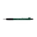 Faber-Castell Grip 1345/47 Versatil Kalem, 0.5 mm, Koyu Yeşil, Ergonomik Tutuş, Yaylı Uç, Uzun Silgi