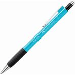 Faber-Castell Grip 1345/47 Versatil Kalem, 0.7 mm, Pastel Mavi, Ergonomik Tutuş, Yaylı Uç, Uzun Silgi