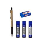 Faber-Castell Grip 1347 0.7 Versatil Trend Renkler Altın Set