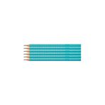 Faber Castell Grip 2001 Üçgen Kurşun Kalem Turkuaz 6 Lı Paket (5244118266)