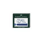 FABER-CASTELL GRİP DOLMA KALEM KARTUŞU MAVİ 6LI (185506)