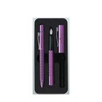 Faber Castell Grip Edition Glam 0.7 Mor Hediye Seti