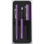 Faber Castell Grip Edition Glam 0.7 Mor Set