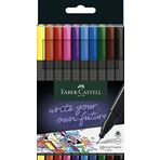 Faber-Castell Grip Finepen 0.4 mm, 10'lu set