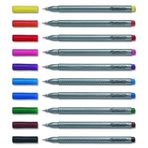 Faber-Castell Grip Finepen 0.4 mm Koyu Mavi İnce Uçlu Keçeli Kalem