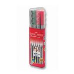 Faber Castell Grip Finepen 0,4 mm 10'lu Keçeli Kalem