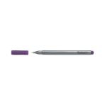 faber-castell grip finepen keçe uçlu kalem 0,4 mm açık mor 151637 (10 lu paket) - Yok