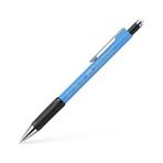 Faber-Castell Grip II 1345 Açık Mavi Versatil Kalem 0,5 mm Uç Boyutu Kauçuk Kılıf ile Ergonomik
