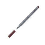 Faber Castell Grıp Kahverengi 0.4 MM Fınepen Keçe Uçlu Kalem