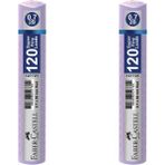 Faber-Castell Grip Min 0.7 2b 60 mm 120'li Tüp Pastel Mor 2'li
