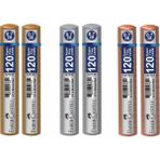 Faber-Castell Grip Min 0.7 2b 60 mm 120'li Tüp Pastel Renkler 6'lı Set : 5