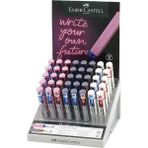 faber-castell grip min 90 lı tüp versatil kalem ucu (40 tüp stand) - 1 - Karışık-Çok Renkli - Yok